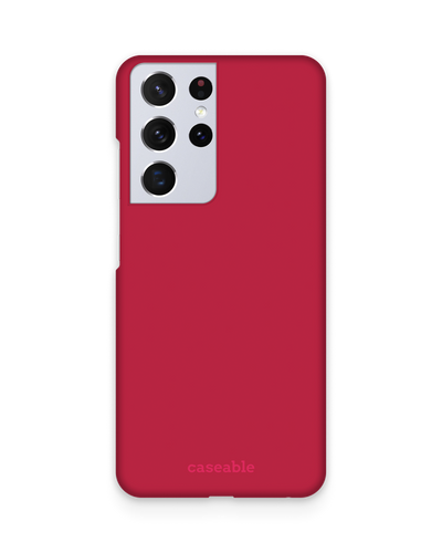 RED Hardcase Handyhülle Samsung Galaxy S21 Ultra