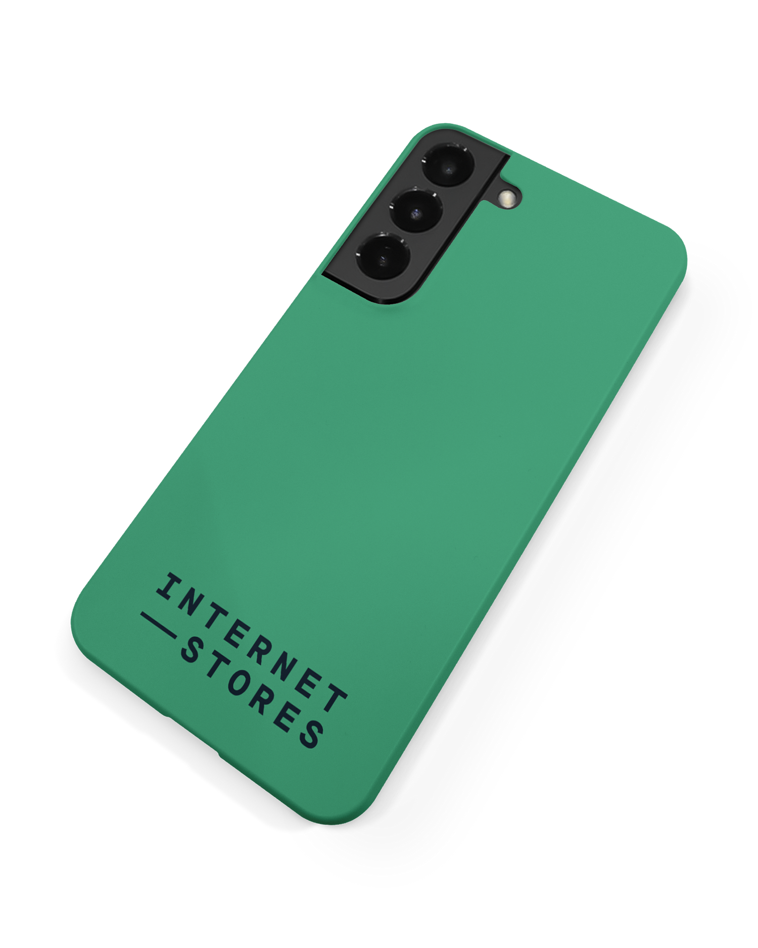 ISG Neon Green Hardcase Handyhülle Samsung Galaxy S22 Plus 5G: Rückseite