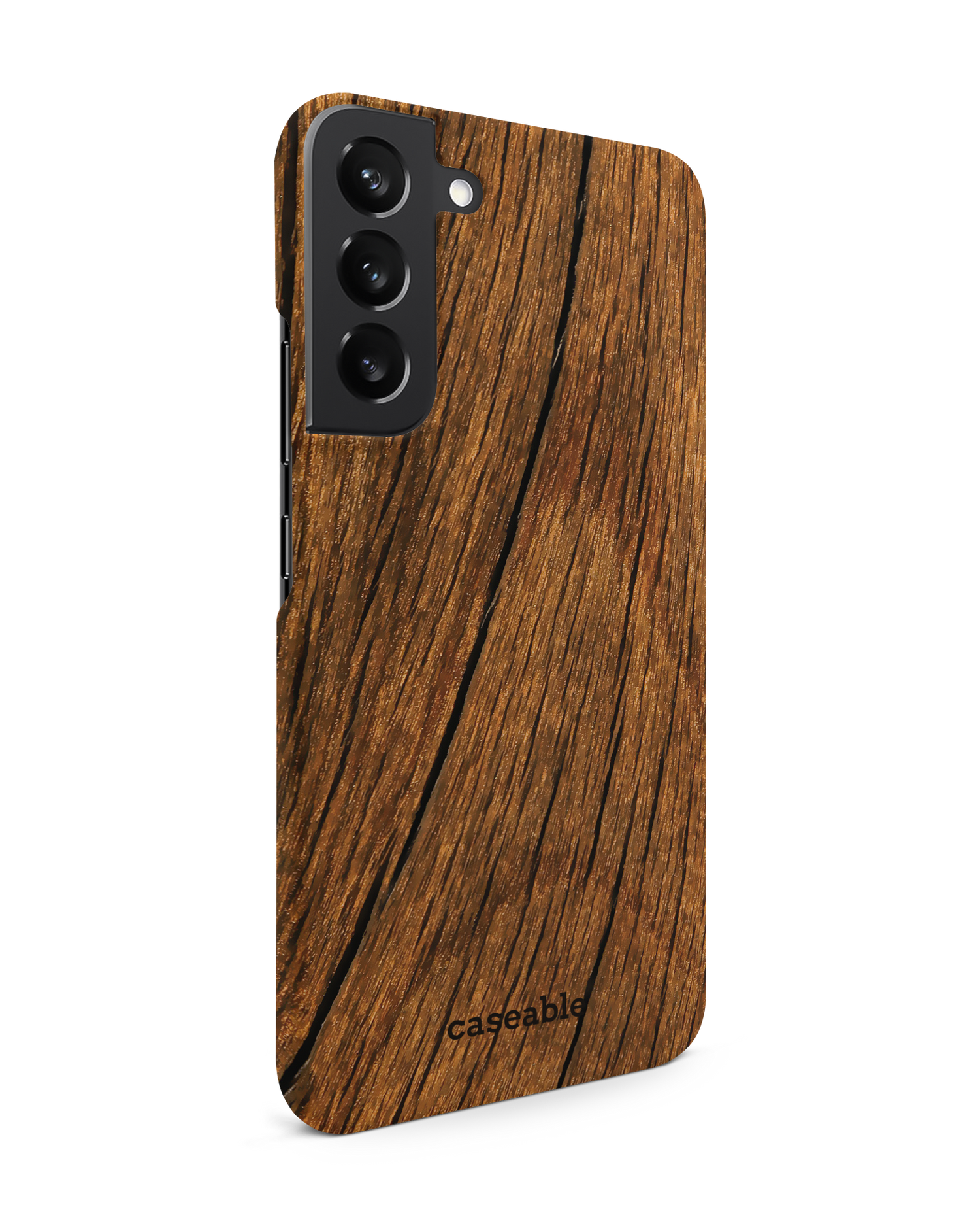 Wood Hardcase Handyhülle Samsung Galaxy S22 Plus 5G: Seitenansicht links
