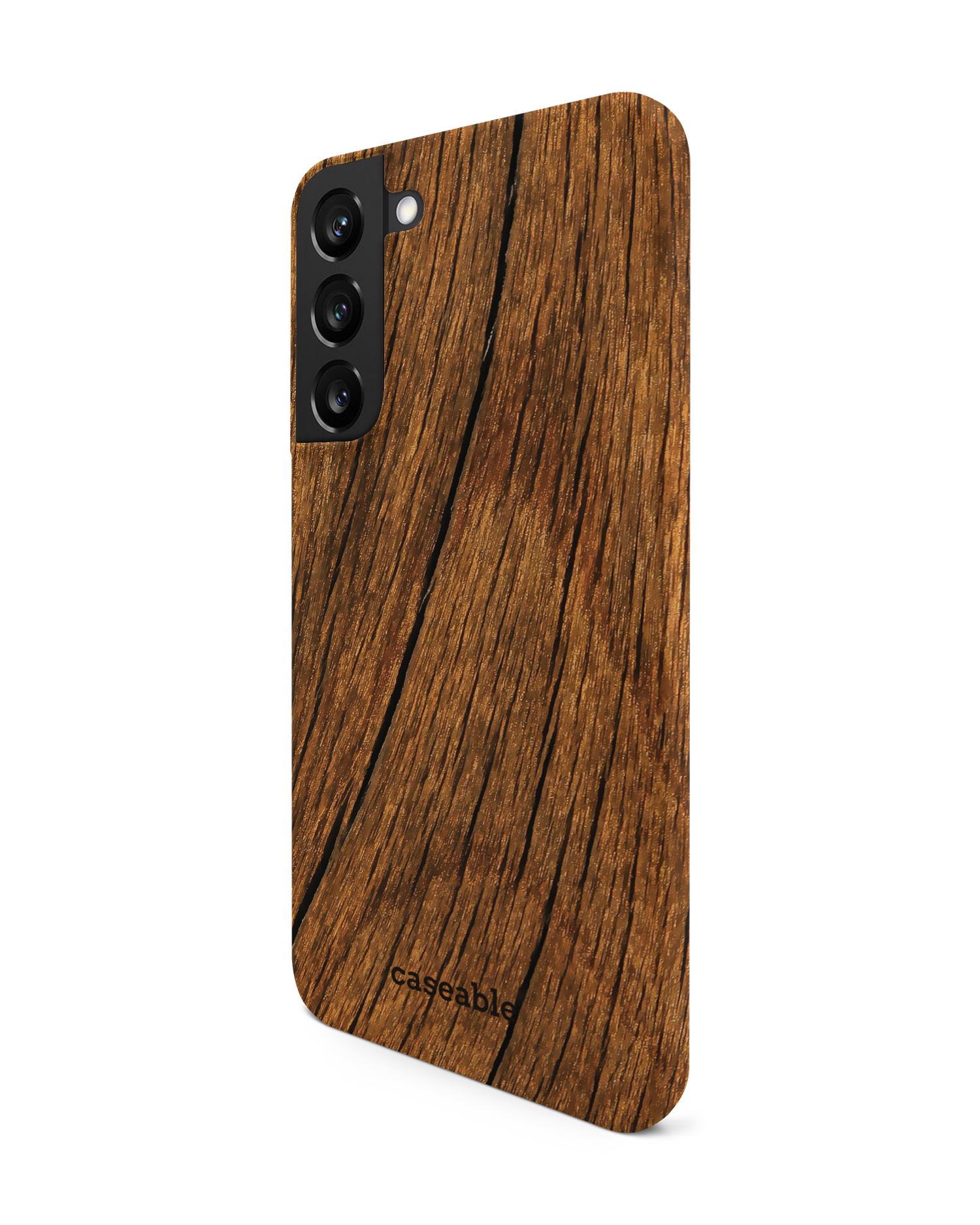 Wood Hardcase Handyhülle Samsung Galaxy S22 Plus 5G: Seitenansicht rechts
