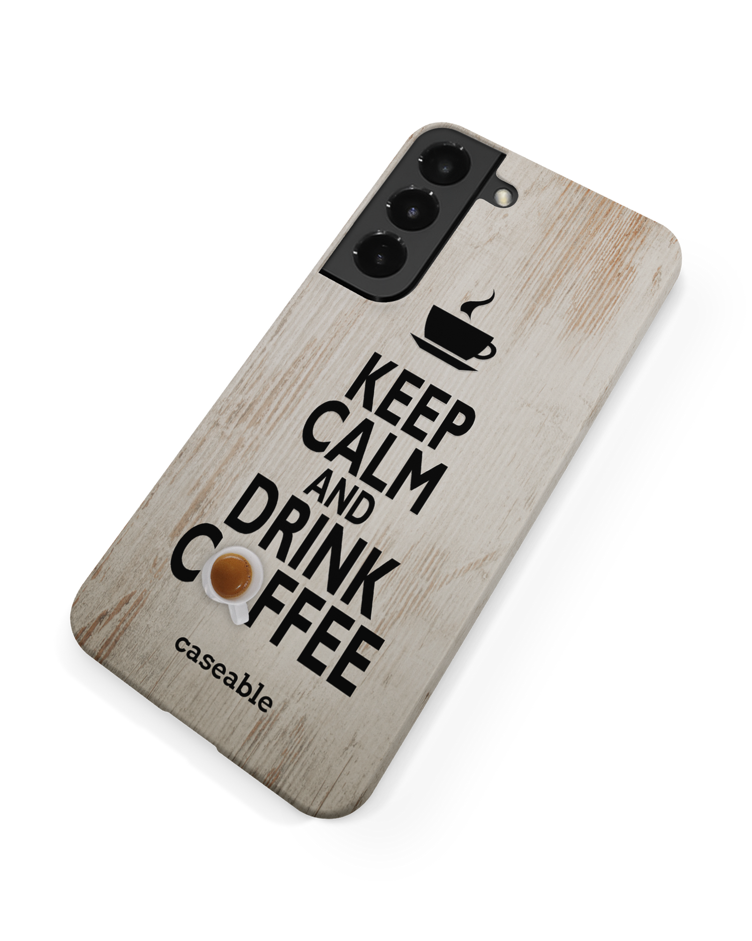 Drink Coffee Hardcase Handyhülle Samsung Galaxy S22 Plus 5G: Rückseite