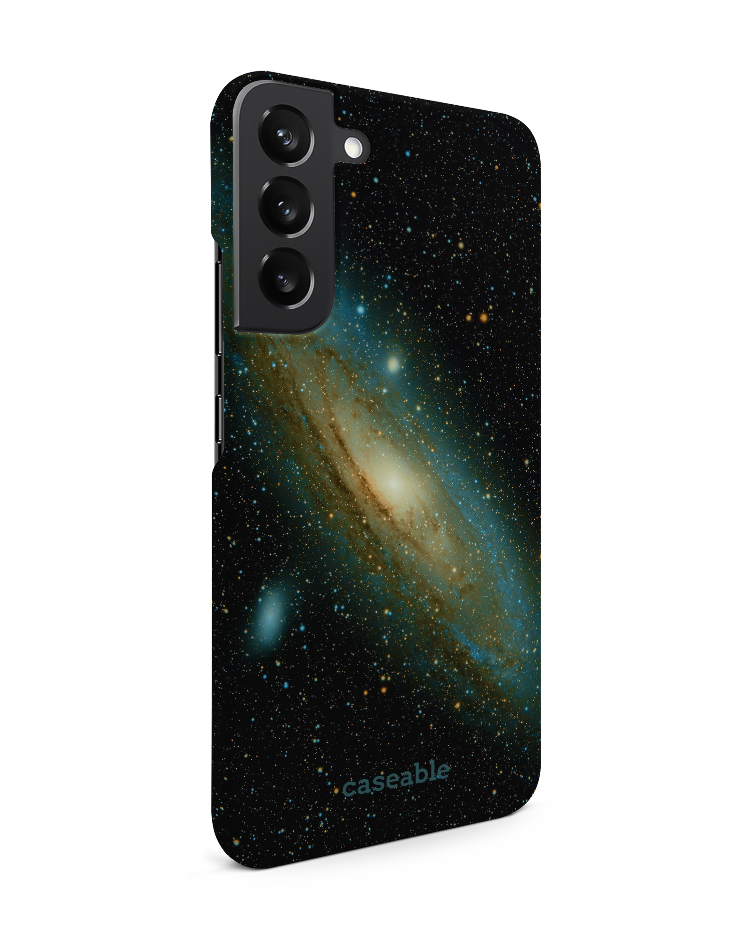 Outer Space Hardcase Handyhülle Samsung Galaxy S22 Plus 5G: Seitenansicht links
