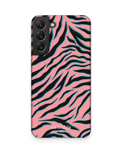 Pink Zebra Hardcase Handyhülle Samsung Galaxy S22 Plus 5G