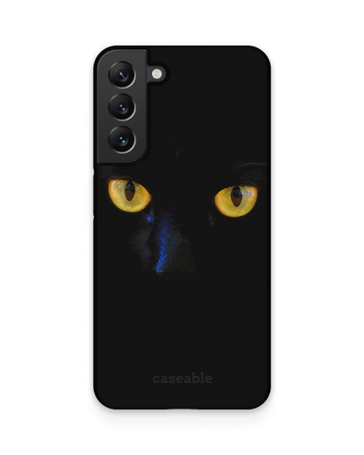 Black Cat Hardcase Handyhülle Samsung Galaxy S22 Plus 5G
