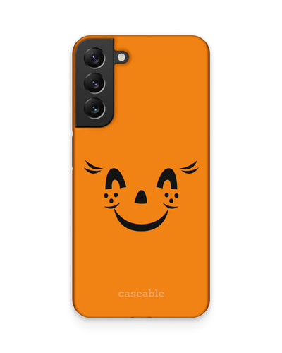 Pumpkin Smiles Hardcase Handyhülle Samsung Galaxy S22 Plus 5G