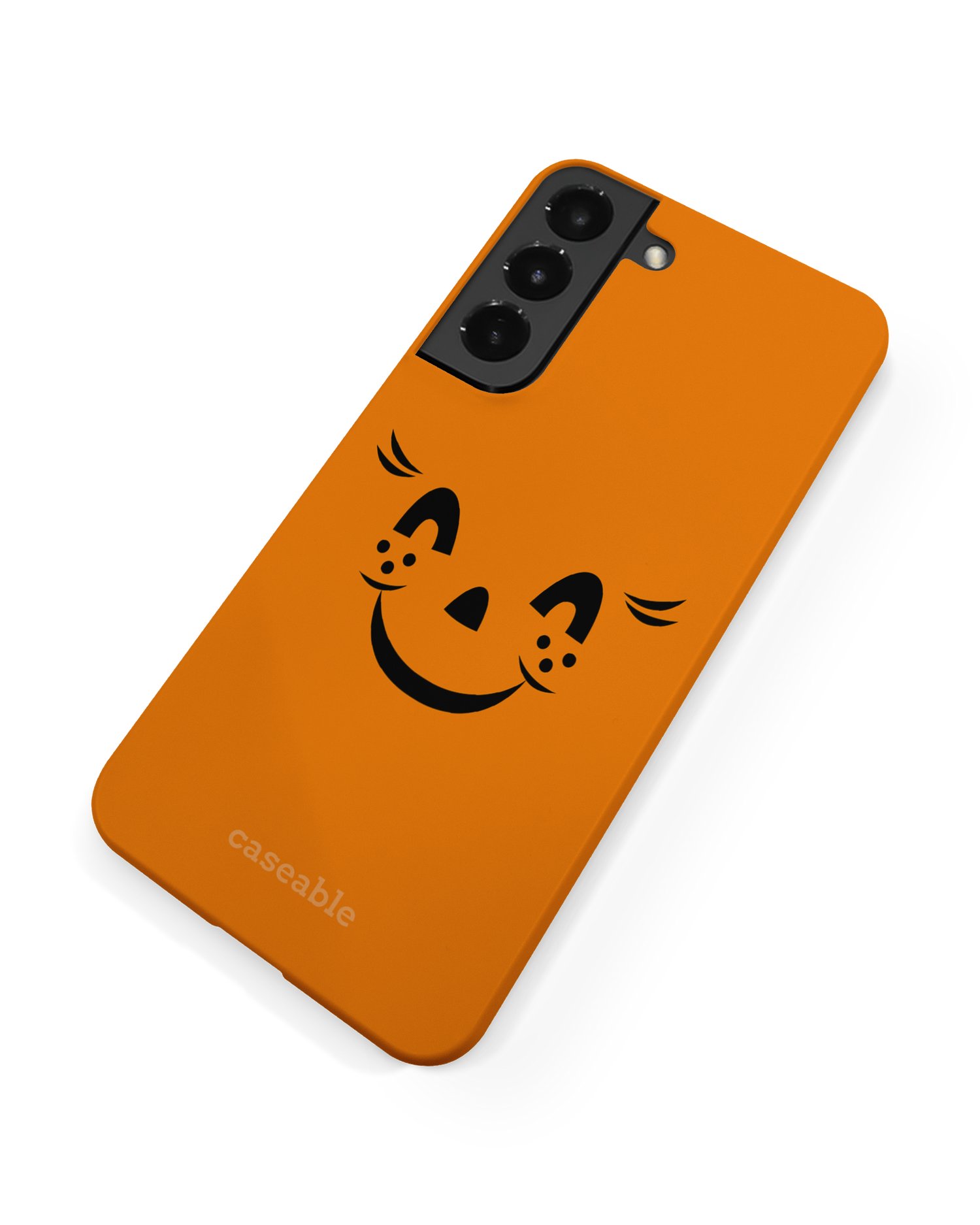 Pumpkin Smiles Hardcase Handyhülle Samsung Galaxy S22 Plus 5G: Rückseite