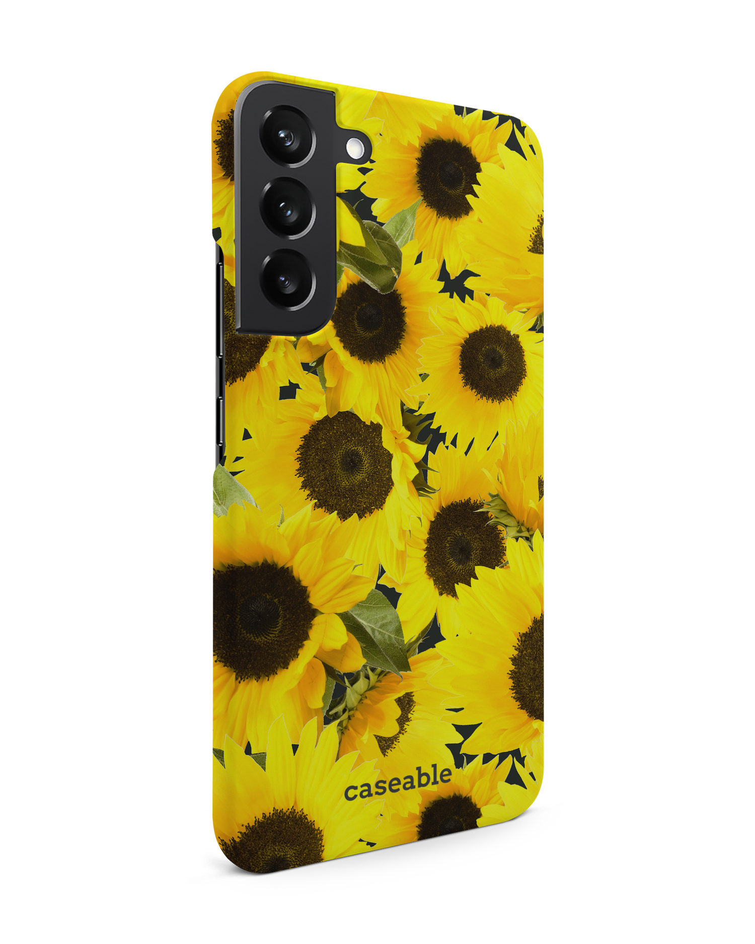Sunflowers Hardcase Handyhülle Samsung Galaxy S22 Plus 5G: Seitenansicht links