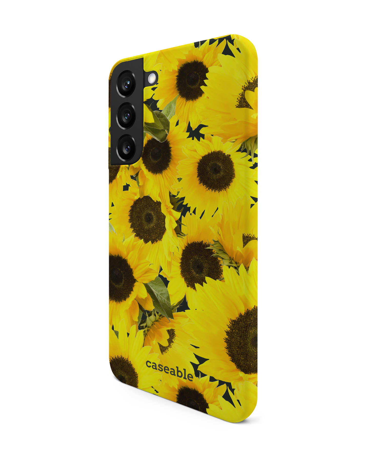 Sunflowers Hardcase Handyhülle Samsung Galaxy S22 Plus 5G: Seitenansicht rechts