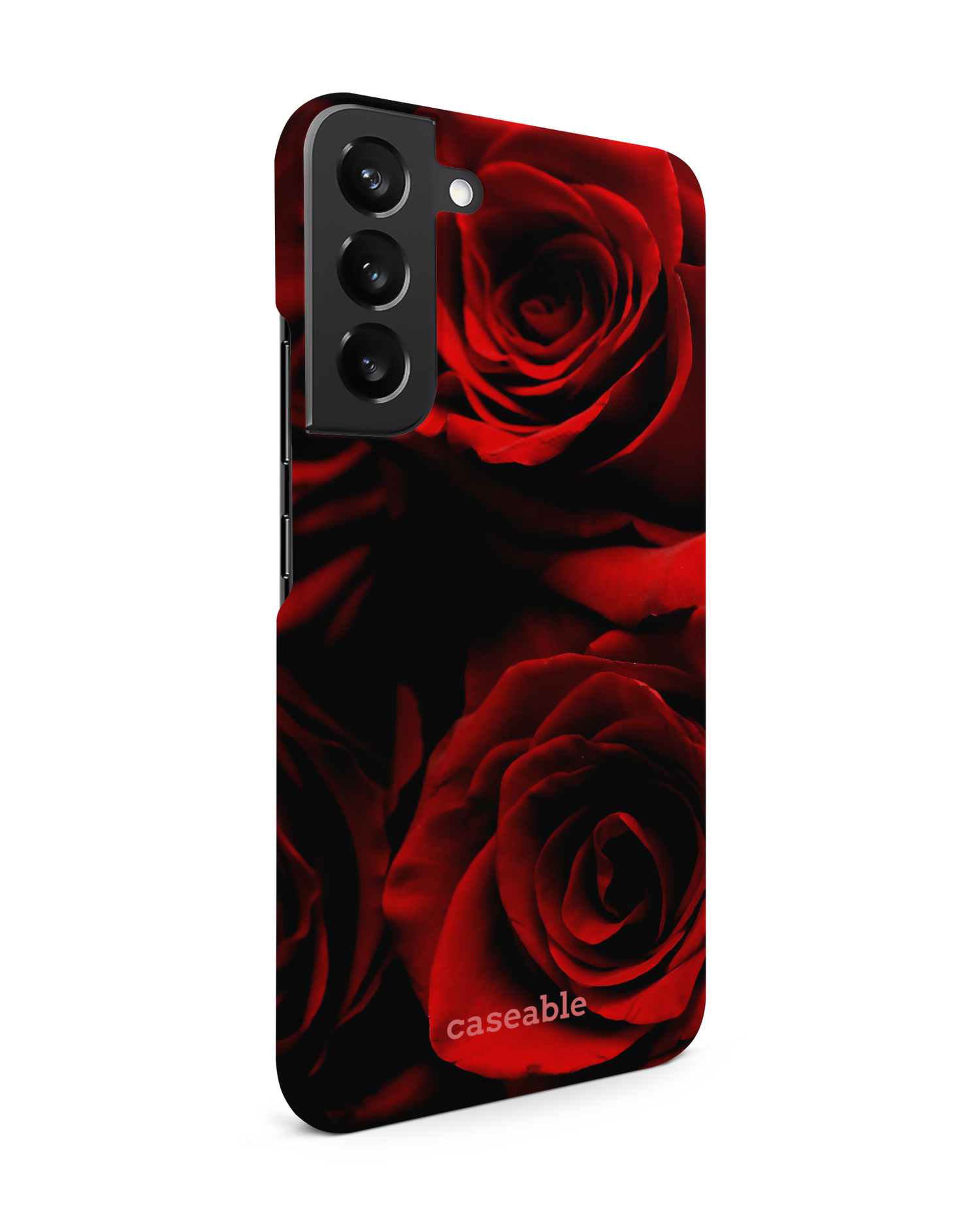 Red Roses Hardcase Handyhülle Samsung Galaxy S22 Plus 5G: Seitenansicht links