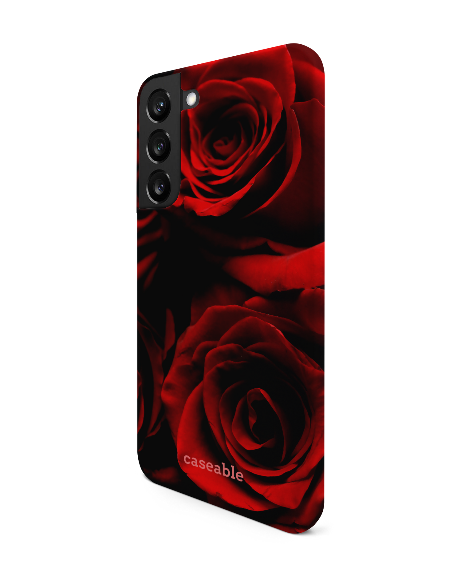 Red Roses Hardcase Handyhülle Samsung Galaxy S22 Plus 5G: Seitenansicht rechts