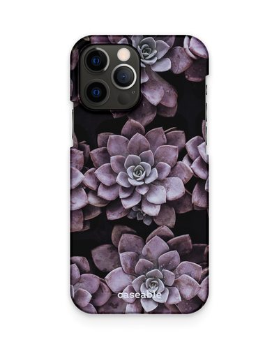 Purple Succulents Hardcase Handyhülle Apple iPhone 12 Pro Max
