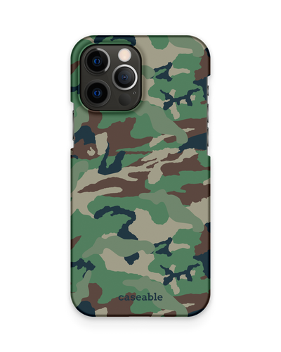 Green and Brown Camo Hardcase Handyhülle Apple iPhone 12 Pro Max