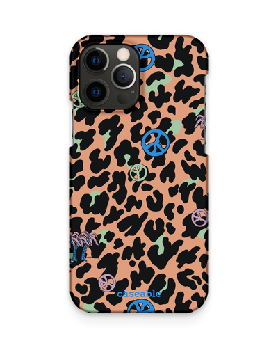 Leopard Peace Palms Hardcase Handyhülle Apple iPhone 12 Pro Max