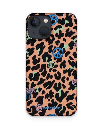Leopard Peace Palms Hardcase Handyhülle Apple iPhone 13 mini