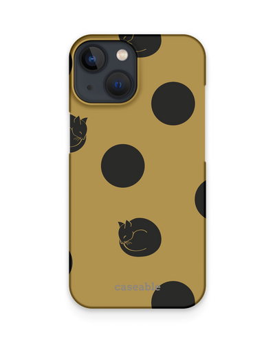 Polka Cats Hardcase Handyhülle Apple iPhone 13 mini