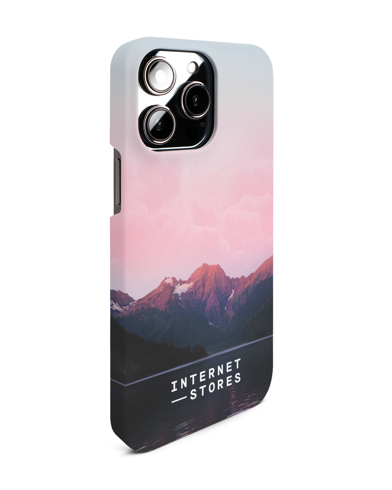Lake Hardcase Handyhülle für Apple iPhone 14 Pro Max: Seitenansicht links