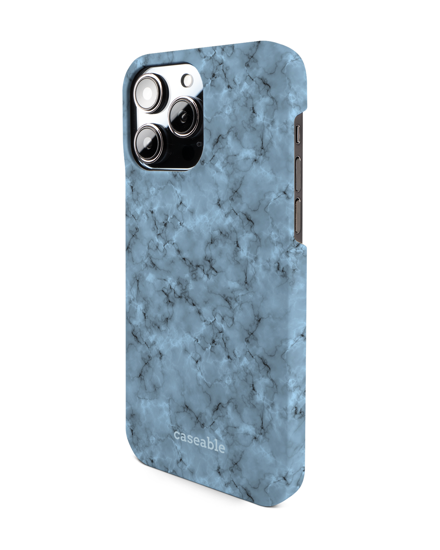 Blue Marble Hardcase Handyhülle für Apple iPhone 14 Pro Max: Seitenansicht rechts