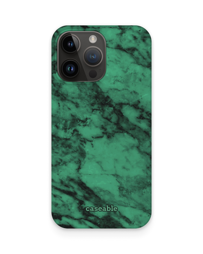 Green Marble Hardcase Handyhülle für Apple iPhone 14 Pro Max