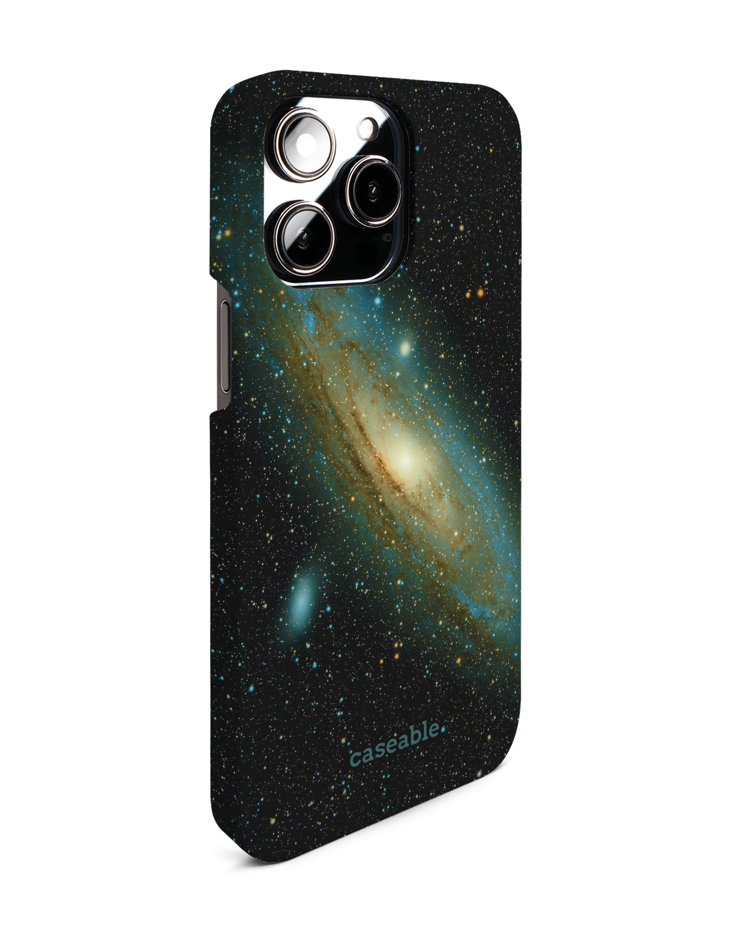 Outer Space Hardcase Handyhülle für Apple iPhone 14 Pro Max: Seitenansicht links