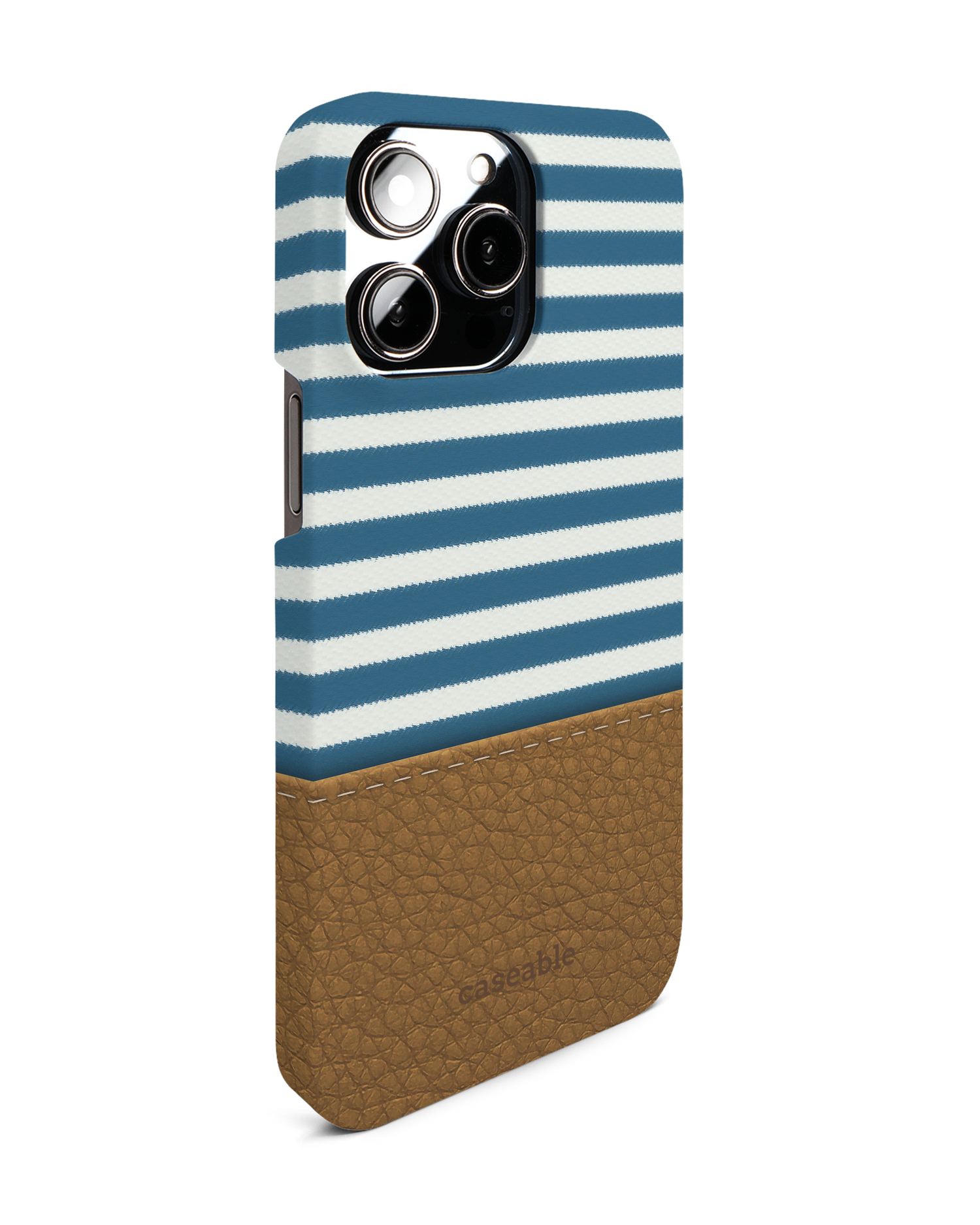 Nautical Hardcase Handyhülle für Apple iPhone 14 Pro Max: Seitenansicht links