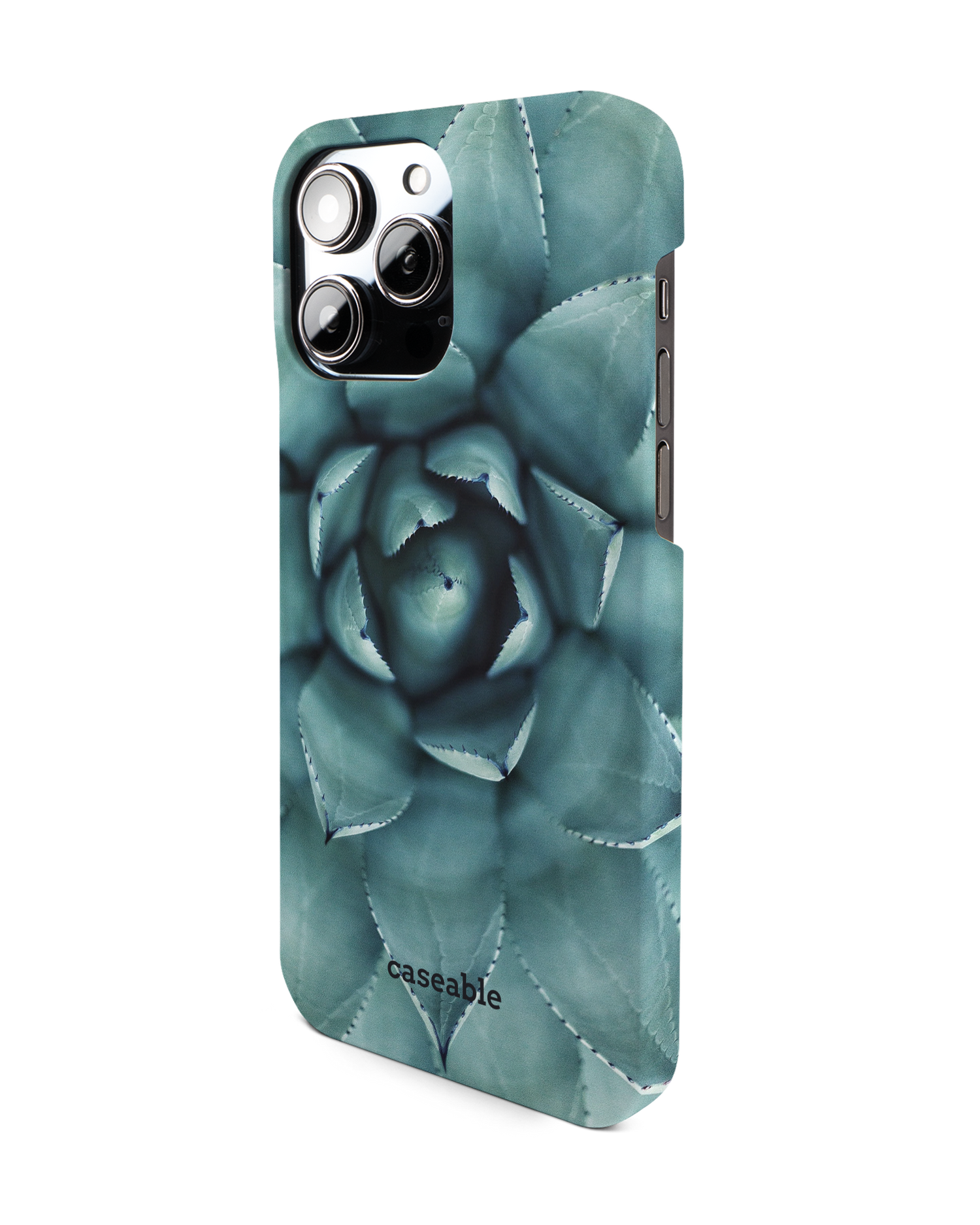 Beautiful Succulent Hardcase Handyhülle für Apple iPhone 14 Pro Max: Seitenansicht rechts