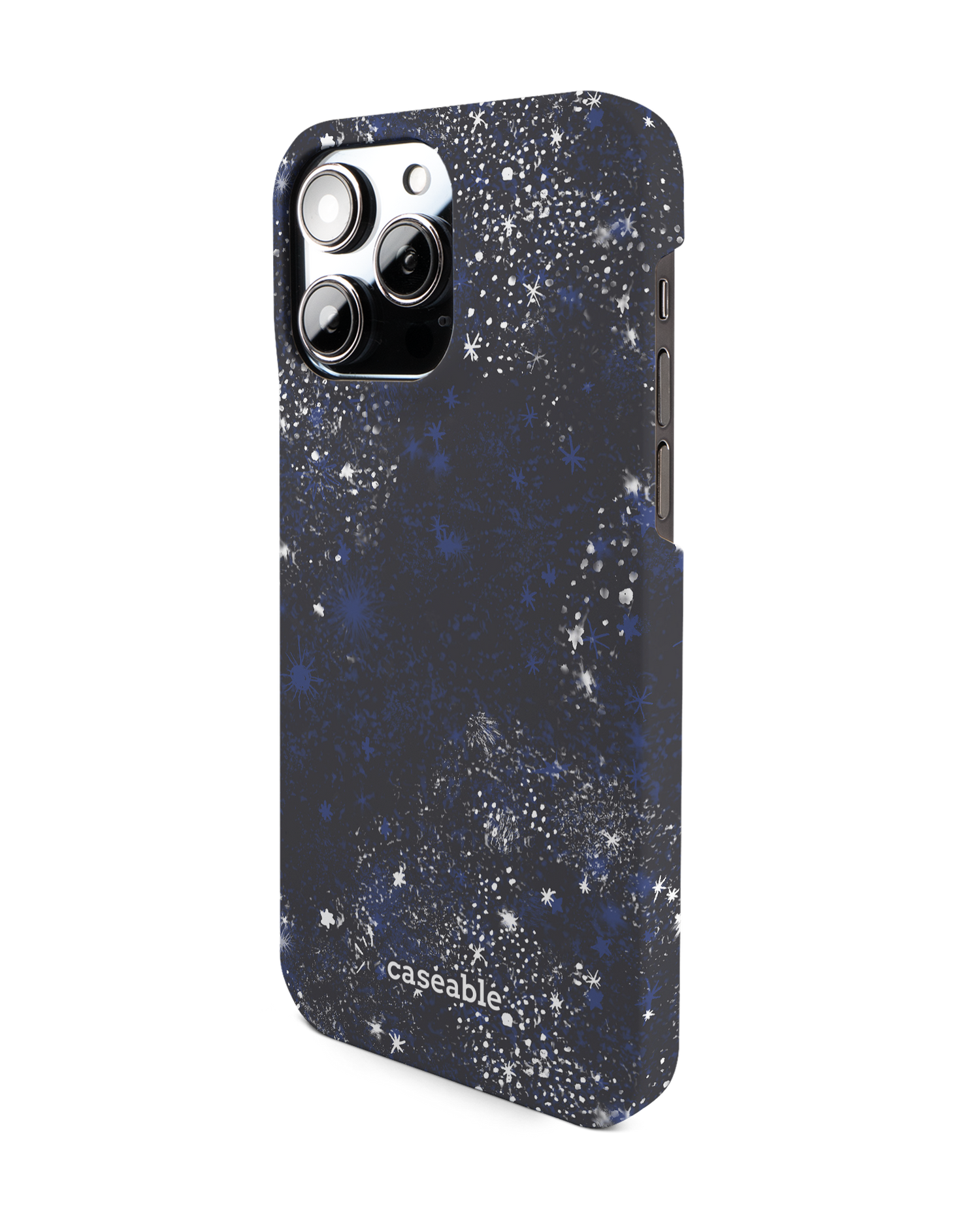 Starry Night Sky Hardcase Handyhülle für Apple iPhone 14 Pro Max: Seitenansicht rechts