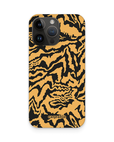Warped Tiger Stripes Hardcase Handyhülle für Apple iPhone 15 Pro Max