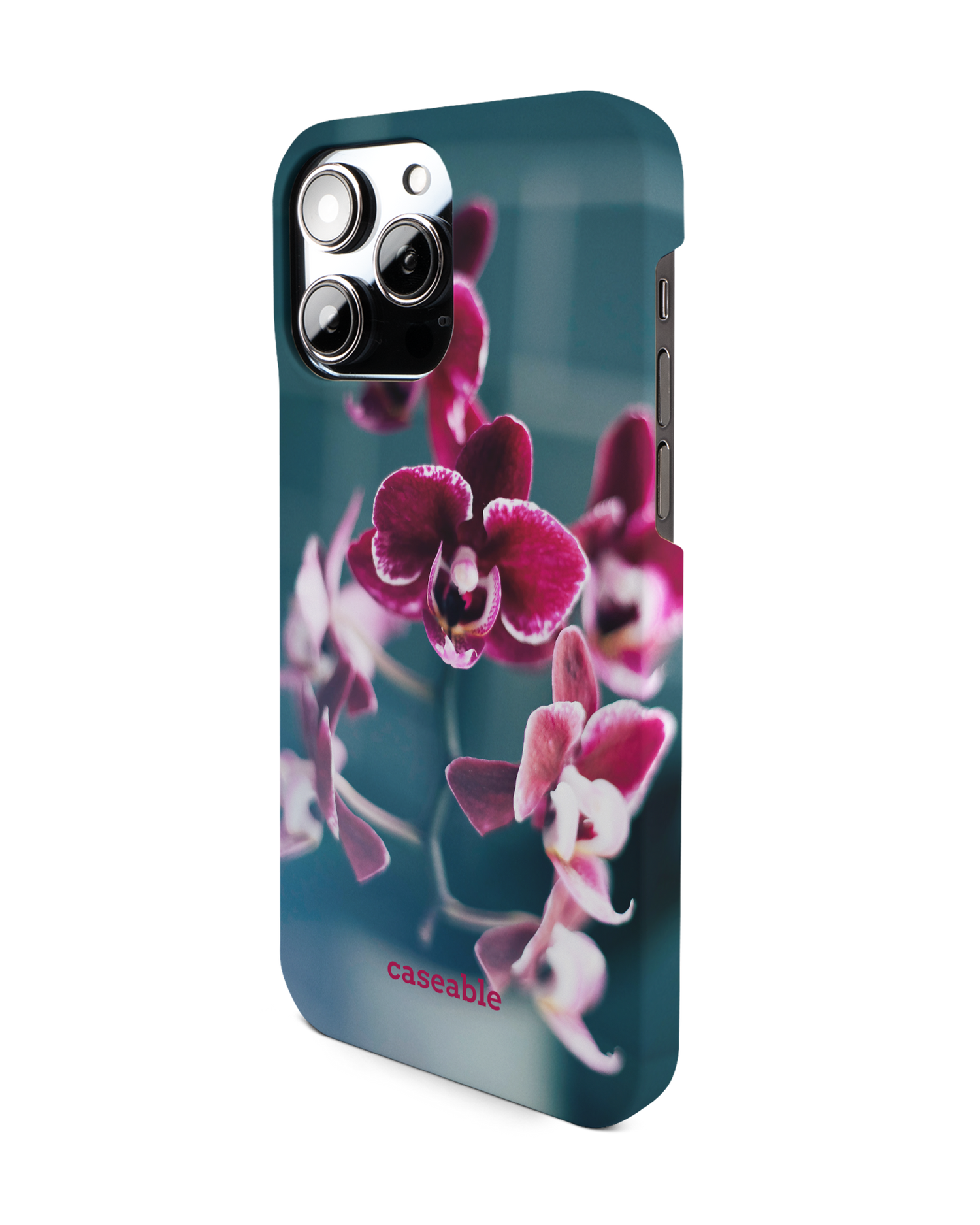 Orchid Hardcase Handyhülle für Apple iPhone 14 Pro Max: Seitenansicht rechts