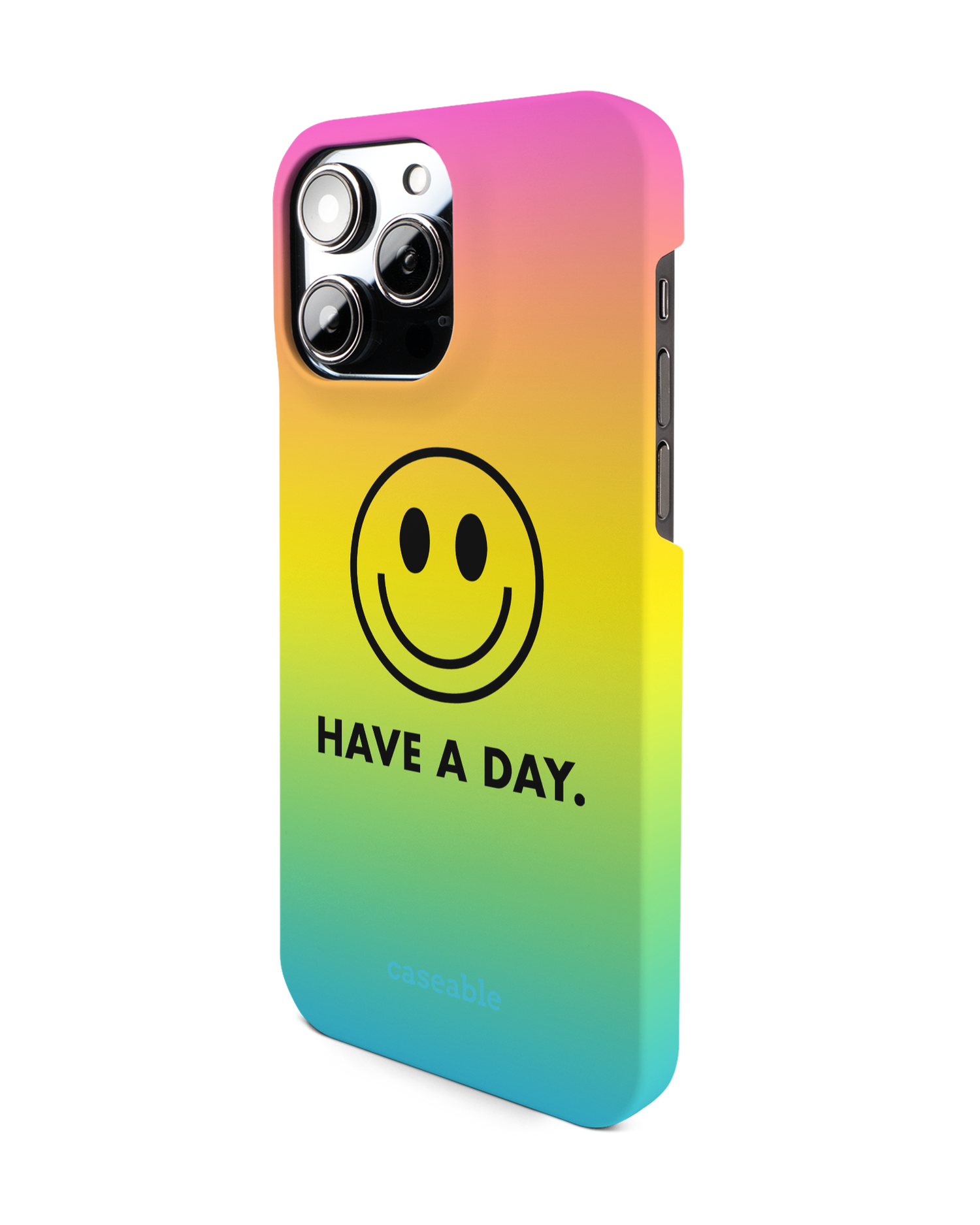 Have A Day Hardcase Handyhülle für Apple iPhone 14 Pro Max: Seitenansicht rechts