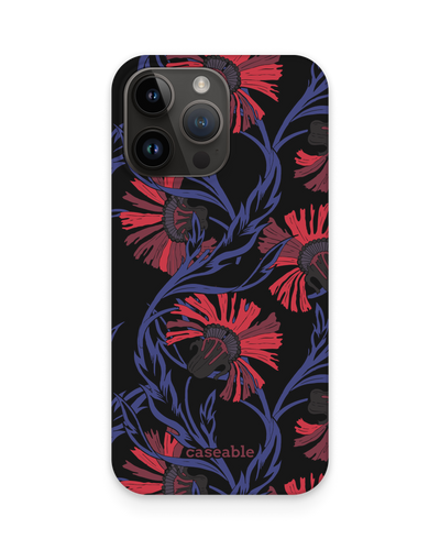 Midnight Floral Hardcase Handyhülle für Apple iPhone 14 Pro Max