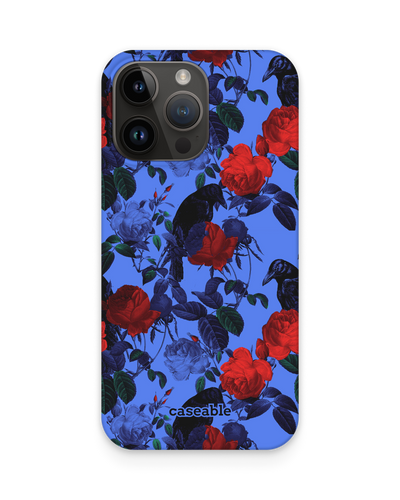 Roses And Ravens Hardcase Handyhülle für Apple iPhone 15 Pro Max
