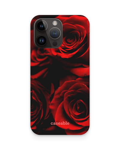 Red Roses Hardcase Handyhülle für Apple iPhone 15 Pro Max