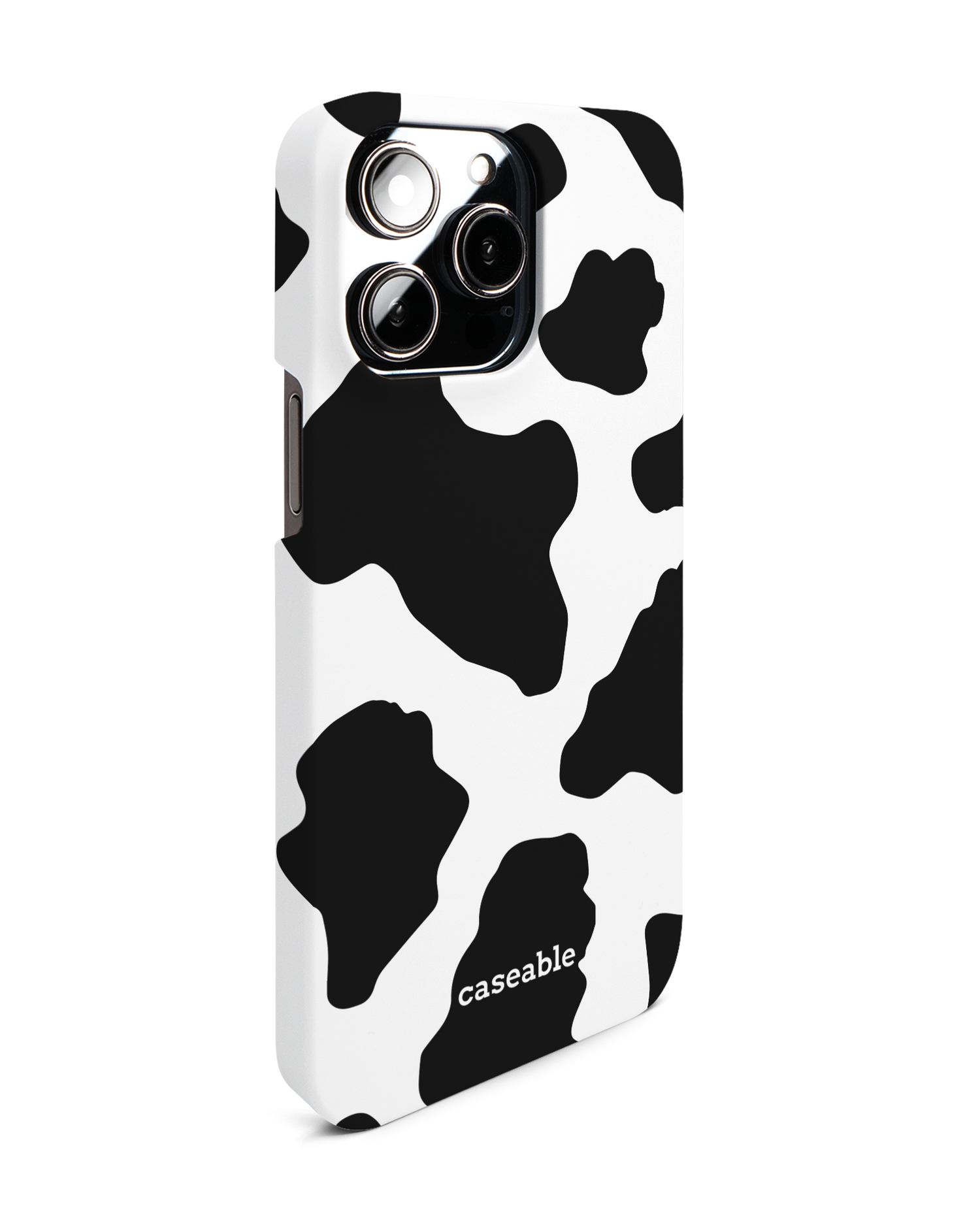 Cow Print 2 Hardcase Handyhülle für Apple iPhone 14 Pro Max: Seitenansicht links