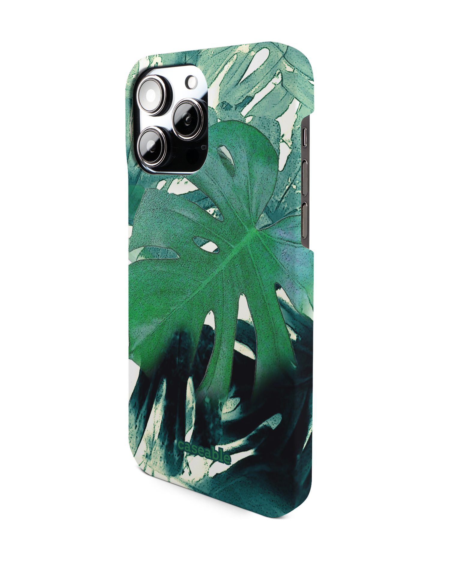 Saturated Plants Hardcase Handyhülle für Apple iPhone 14 Pro Max: Seitenansicht rechts