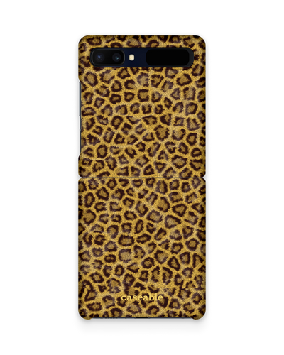 Leopard Skin Hardcase Handyhülle Samsung Galaxy Z Flip