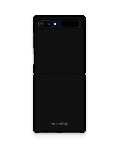 BLACK Hardcase Handyhülle Samsung Galaxy Z Flip