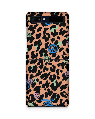 Leopard Peace Palms Hardcase Handyhülle Samsung Galaxy Z Flip
