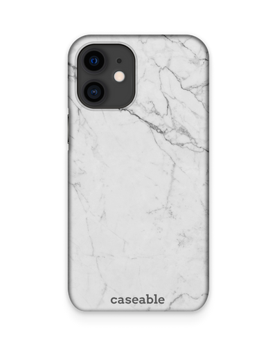 White Marble Hardcase Handyhülle Apple iPhone 12 mini