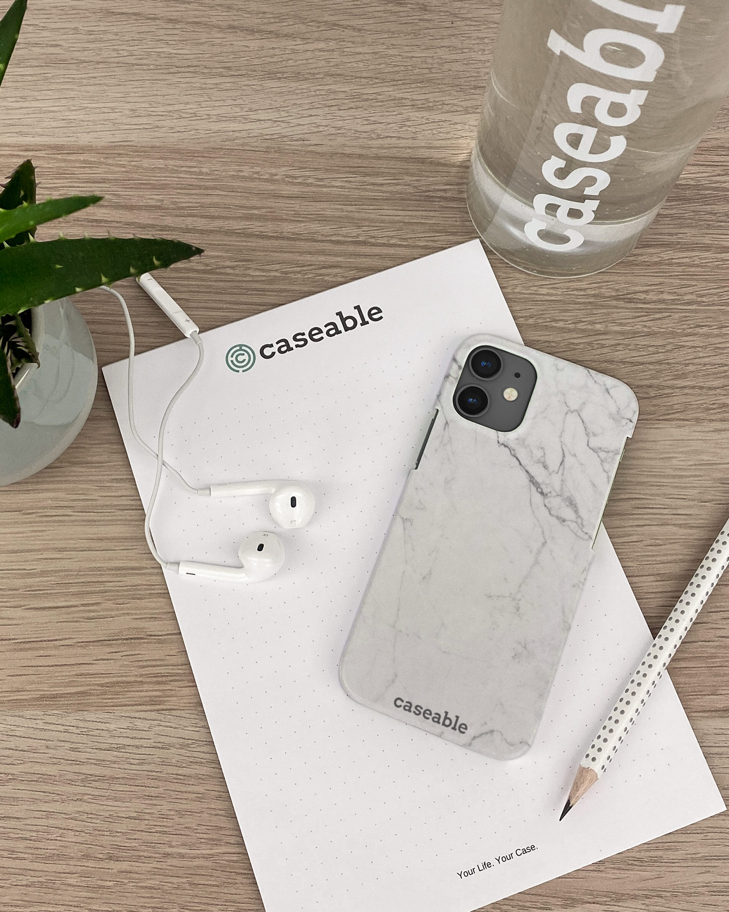 White Marble Hardcase Handyhülle Apple iPhone 12 mini: Momentaufnahme