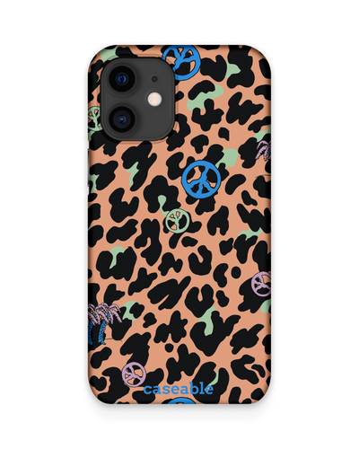 Leopard Peace Palms Hardcase Handyhülle Apple iPhone 12 mini