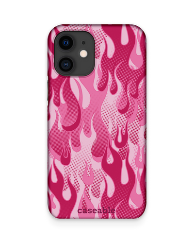 Pink Flames Hardcase Handyhülle Apple iPhone 12 mini