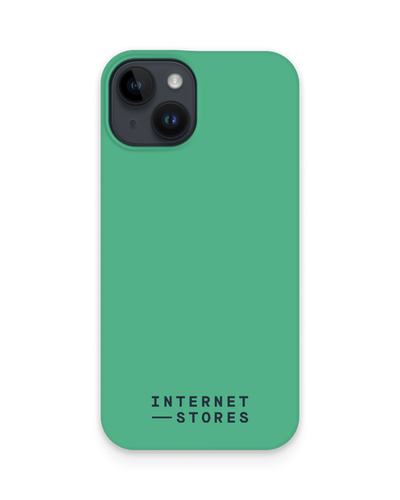 ISG Neon Green Hardcase Handyhülle für Apple iPhone 14