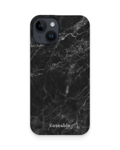 Midnight Marble Hardcase Handyhülle für Apple iPhone 14