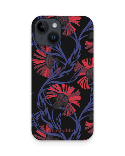 Midnight Floral Hardcase Handyhülle für Apple iPhone 15