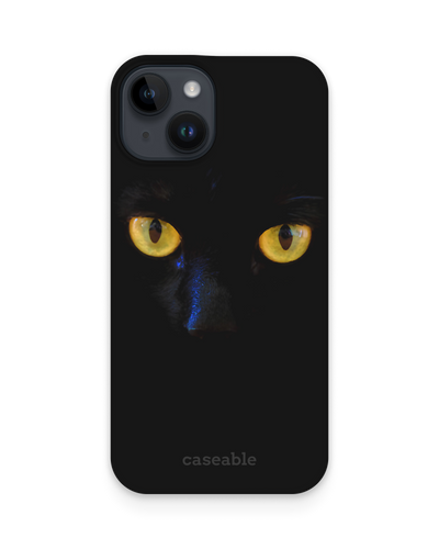Black Cat Hardcase Handyhülle für Apple iPhone 14