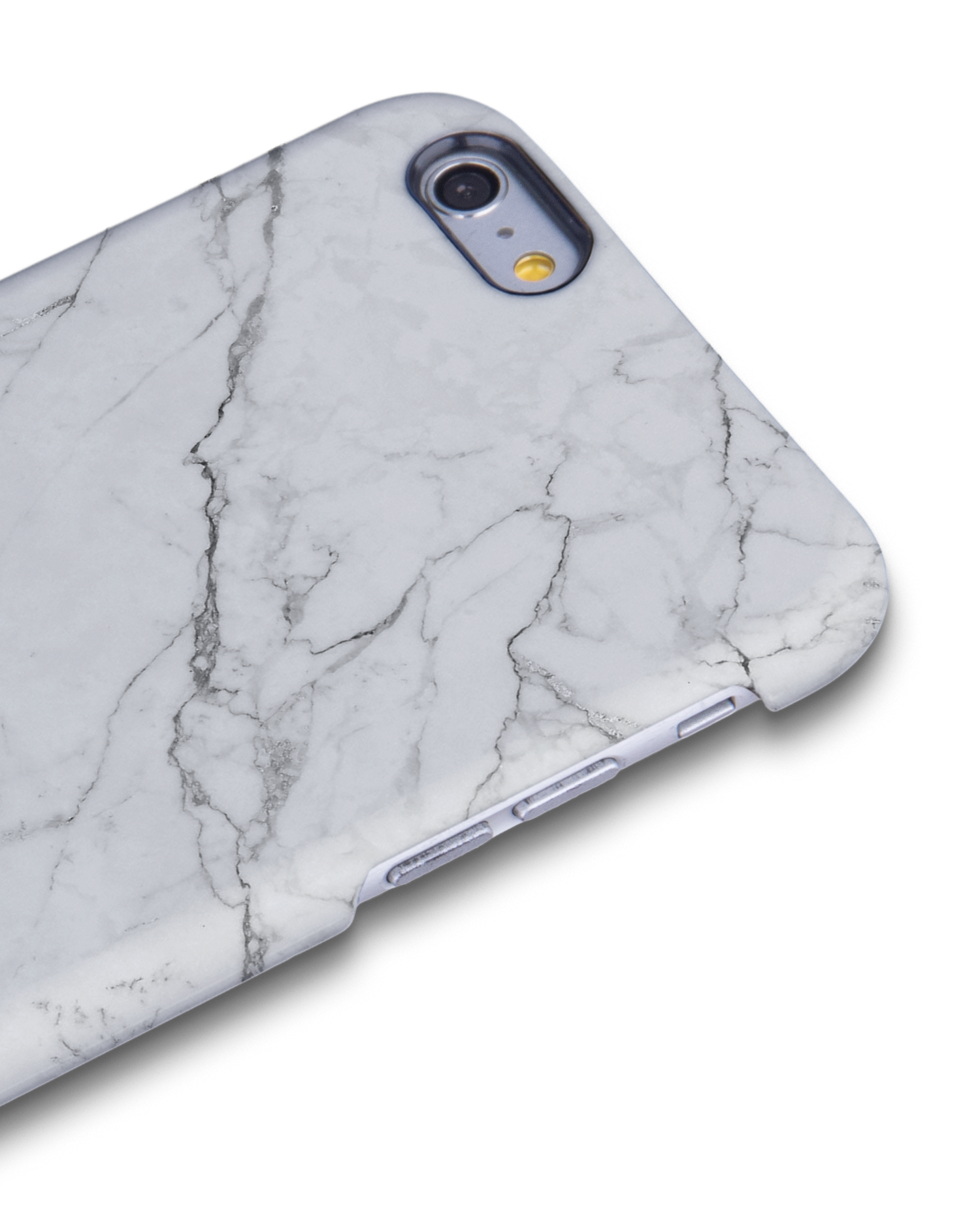 White Marble Hardcase Handyhülle Apple iPhone 6 Plus, Apple iPhone 6s Plus: Detailansicht