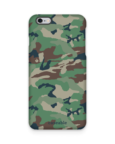 Green and Brown Camo Hardcase Handyhülle Apple iPhone 6 Plus, Apple iPhone 6s Plus