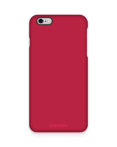 RED Hardcase Handyhülle Apple iPhone 6 Plus, Apple iPhone 6s Plus