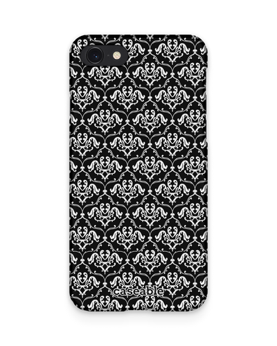 Black French Lillies Hardcase Handyhülle Apple iPhone 7, Apple iPhone 8, Apple iPhone SE (2020), Apple iPhone SE (2022)