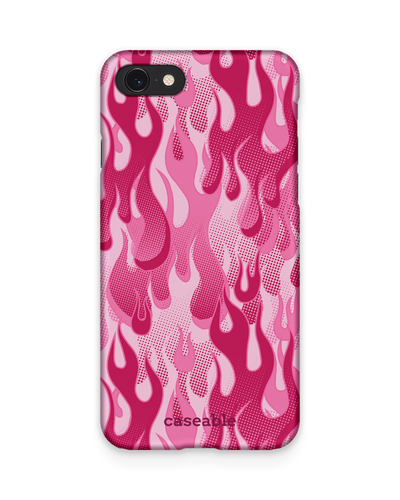 Pink Flames Hardcase Handyhülle Apple iPhone 7, Apple iPhone 8, Apple iPhone SE (2020), Apple iPhone SE (2022)